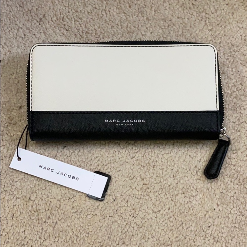 Black and White Marc Jacobs Wallet